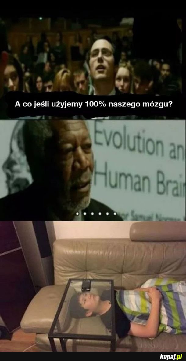 Co jeśli użyjemy 100% naszego mózgu