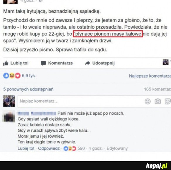 BEZNADZIEJNA SĄSIADKA
