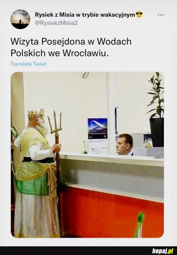 Przyszedł wyjaśnić sprawę