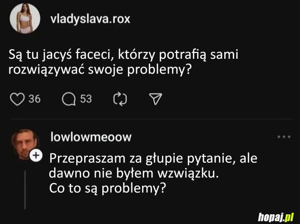 Problemy Nie znam