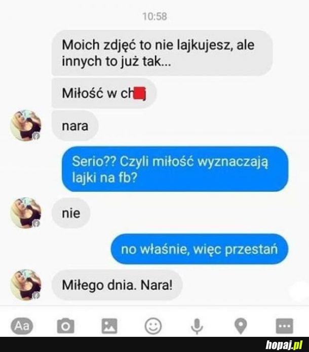 Lajkowanie na fejsie 