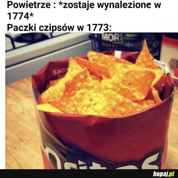 Kiedyś to były chipsy…