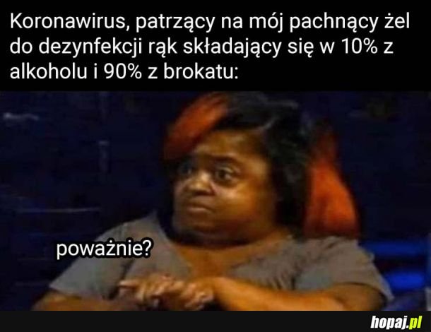 Odstrasza 99% prawackich wirusów i bakterii