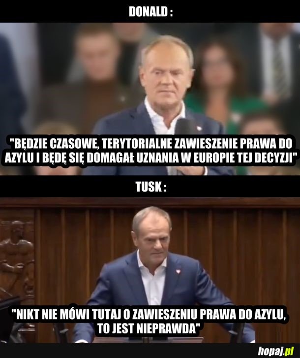 Donald vs Tusk