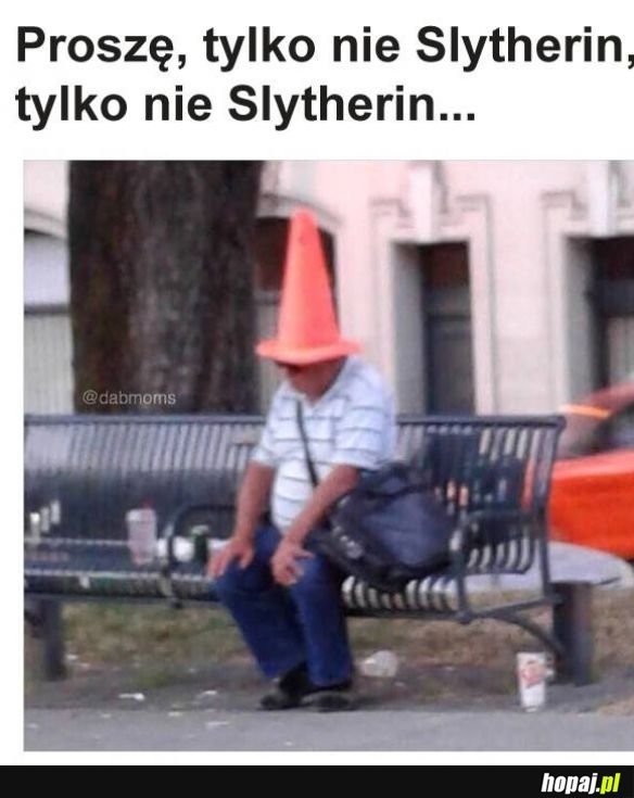 Tylko nie Slytherin...