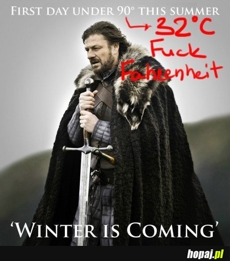 Winter is coming