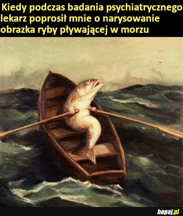 Ryba pływająca w morzu