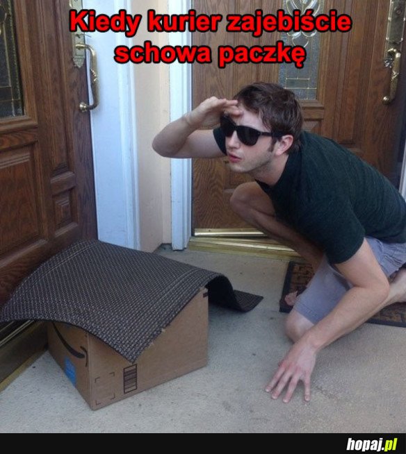 Brawo dla kuriera