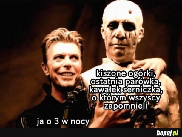 Jedzonko w nocy