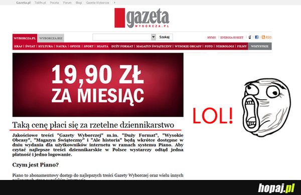 Cena za rzetelne dziennikarstwo LOL