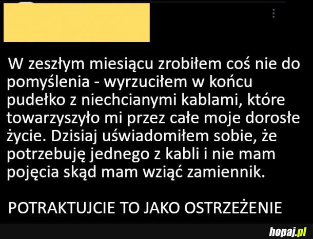 Ostrzeżenie