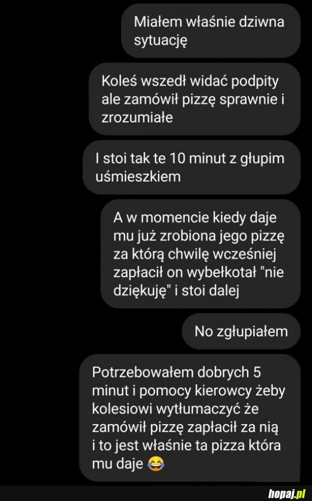 Zamawianie pizzy