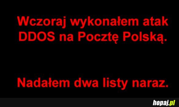 Atak na pocztę