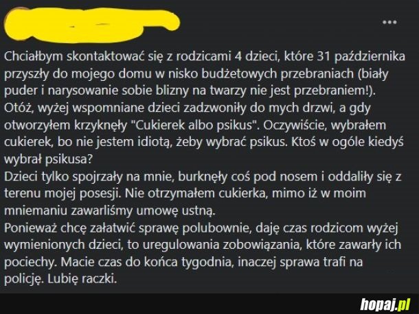 Lubię raczki.