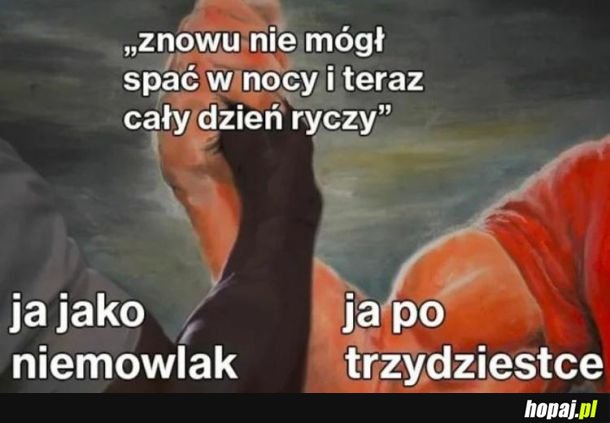 Spanko rzecz ważna.