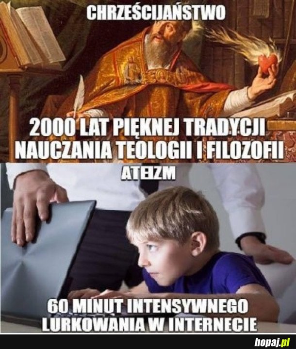 CHRZEŚCIJAŃSTWO VS ATEIZM