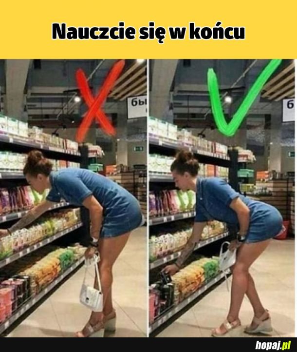 Panie zapamiętajcie!