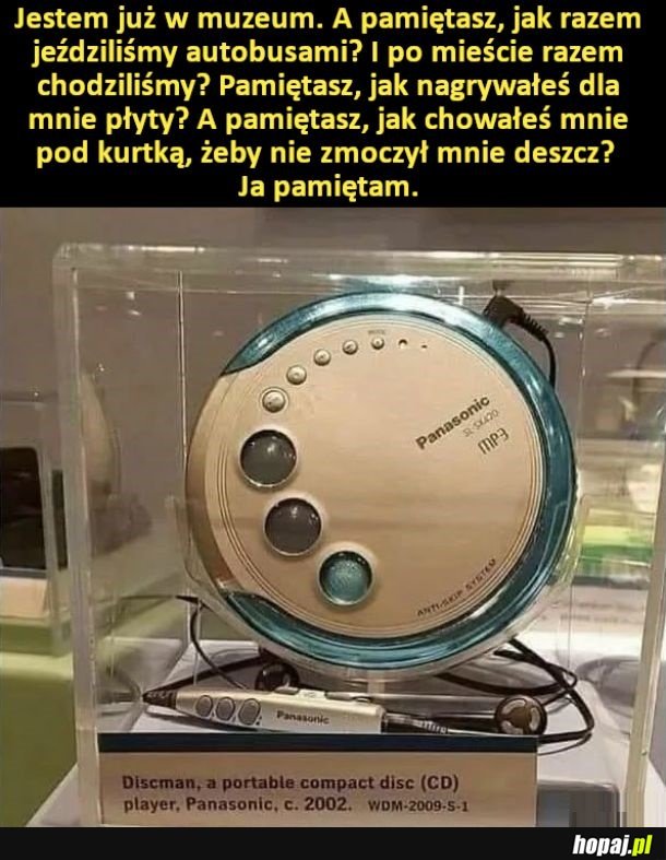 Świętej pamięci discman