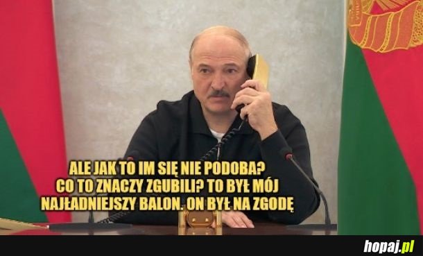 Balon na zgodę.