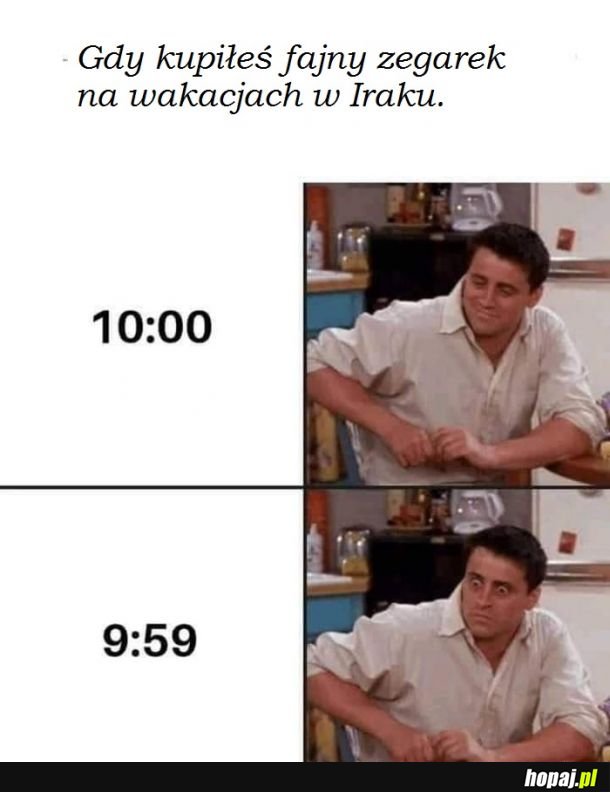 Chyba w złą stronę odlicza