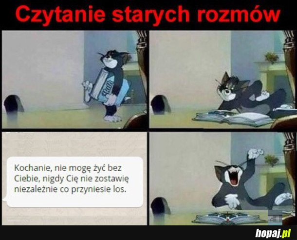 CZYTANIE STARYCH ROZMÓW