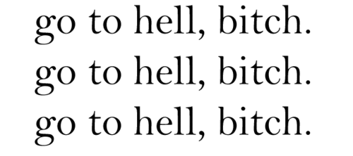 go to hell
