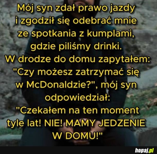 Całe życie czekał na ten moment