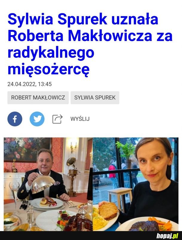 Od Makłowicza niech ona się odwali