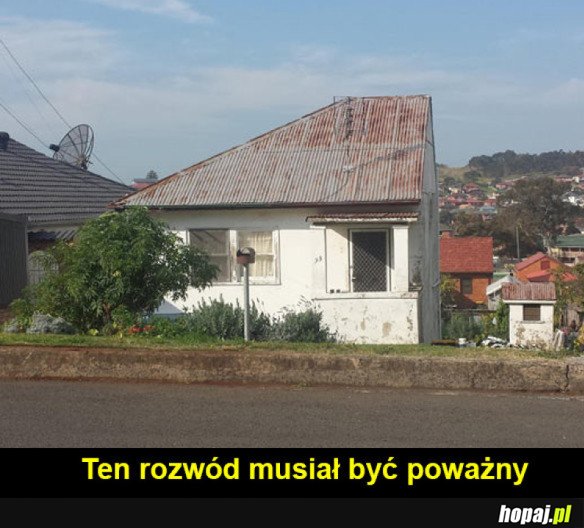 Poważny rozwód