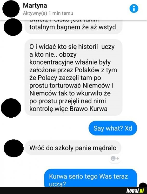 Czego oni teraz uczą w tych szkołach?! 