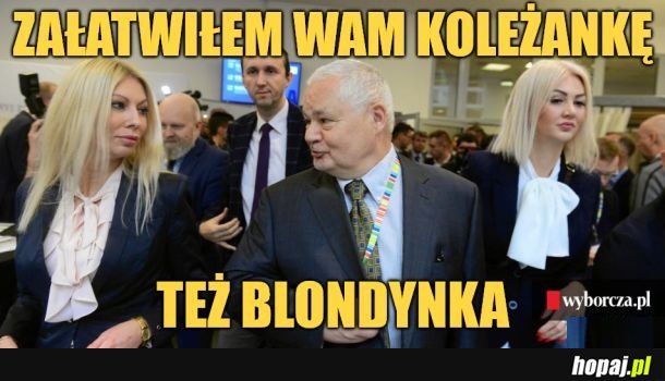Nowy Aniołek Glapińskiego.