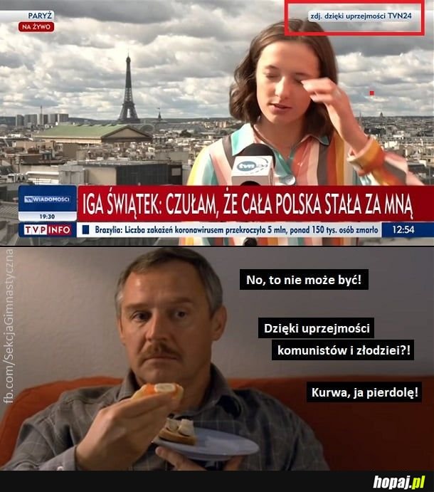 I jeszcze ta koszula.. taka kolorowa.. skandal!!