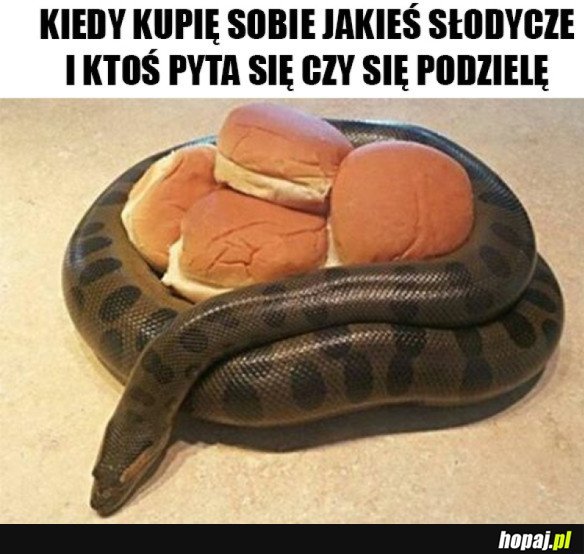 Nie podzielę się