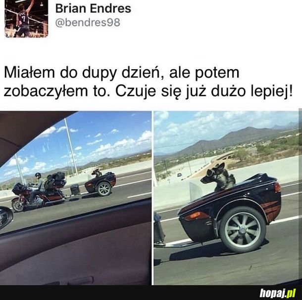 Takich motocyklistów szanuję 