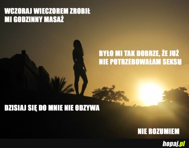 Co on mógł chcieć