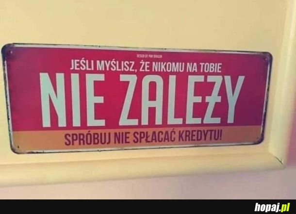 Nikt za tobą nie tęskni?