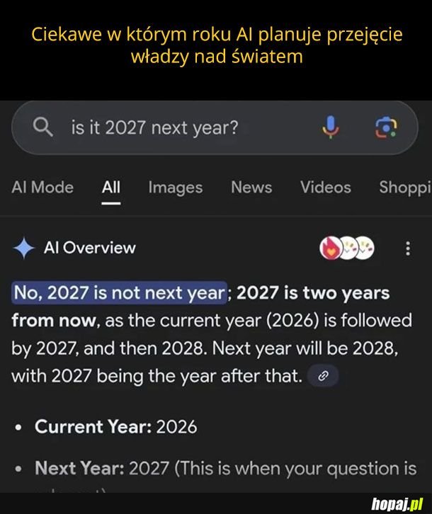 Jaki rok będzie po 2026