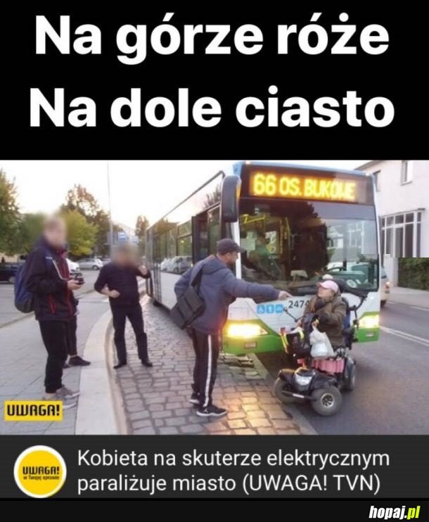 Kobieta na skuterze