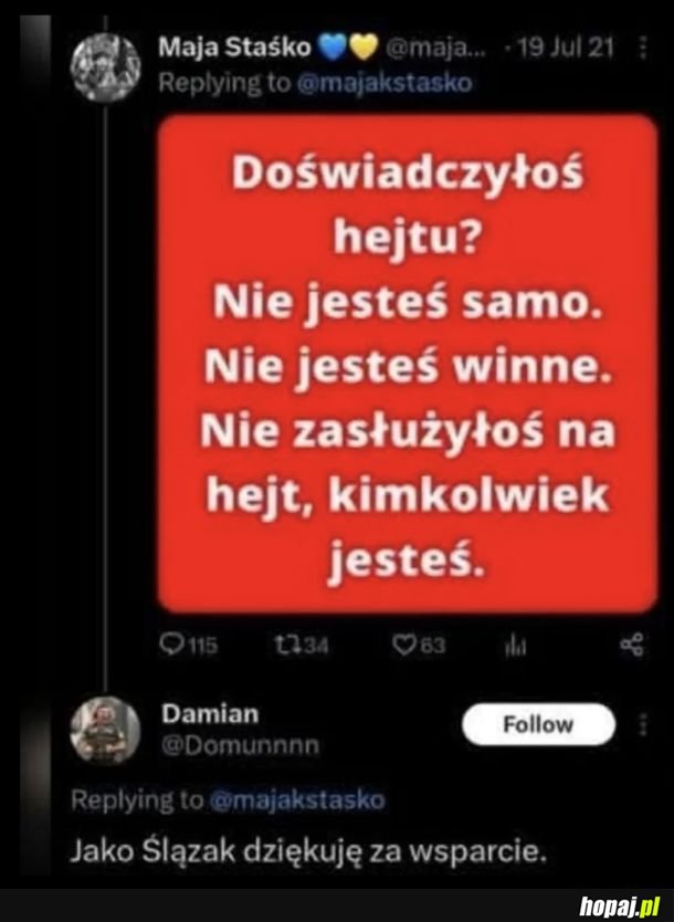Bo Ślązak też człowiek