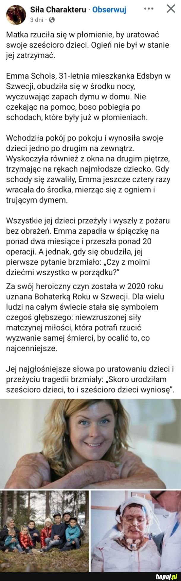 Ogromne poświęcenie