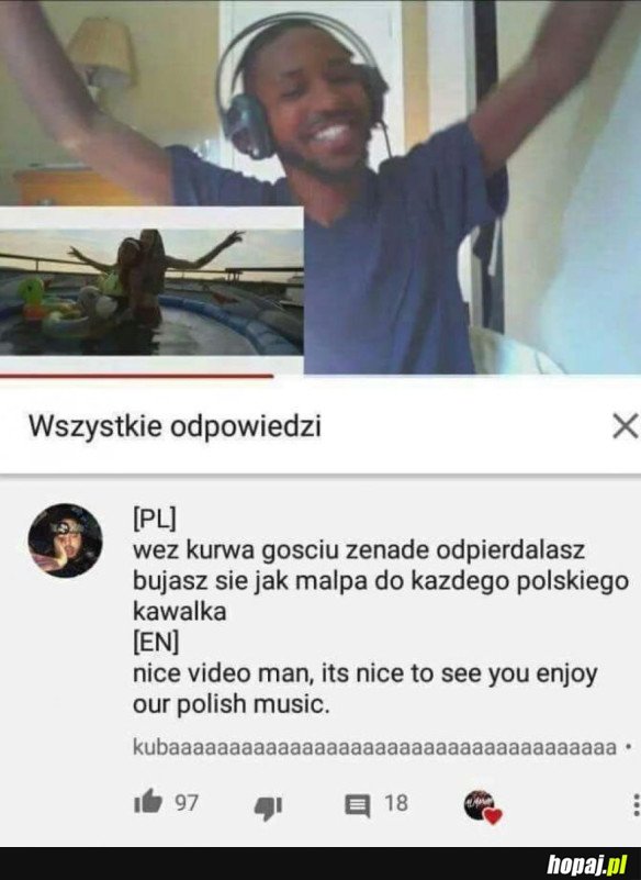 MIŁE SŁOWA DLA ZAGRANICZNEGO TWÓRCY