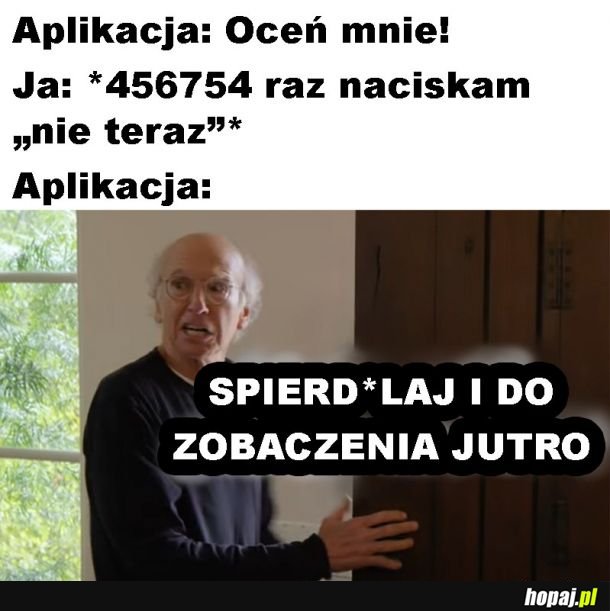 Ocena aplikacji