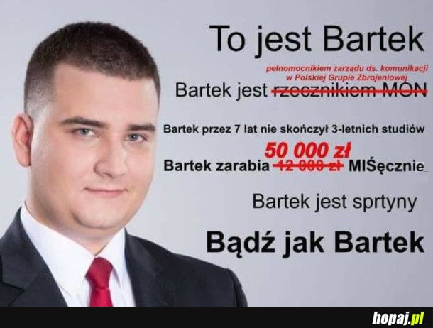 TO JEST BARTEK...