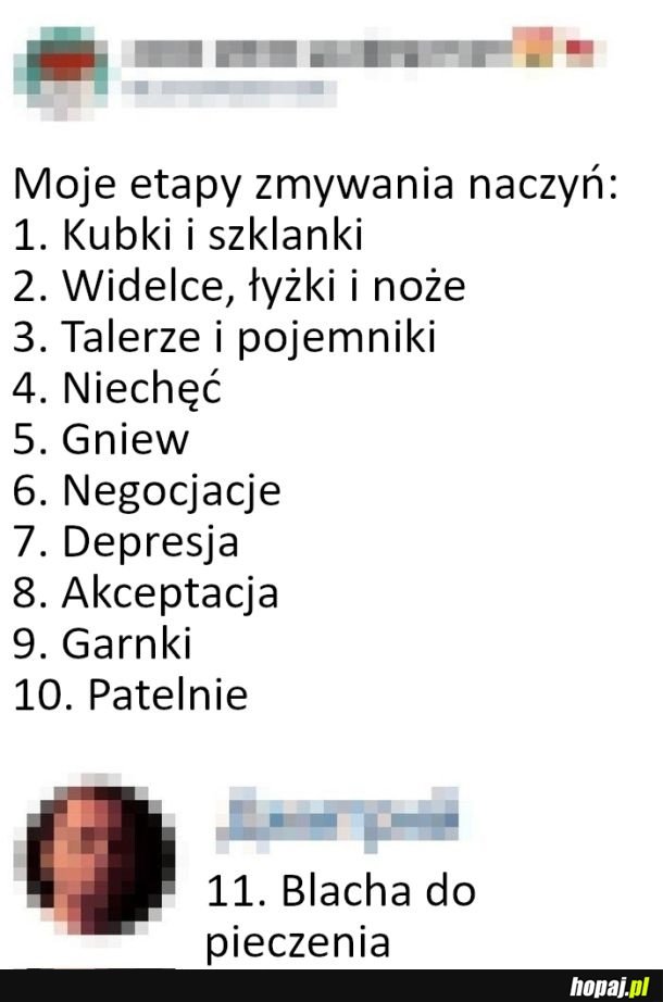 Zmywanie garów be like