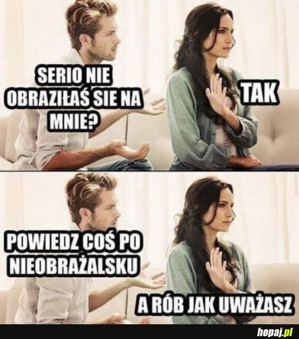 Obrażona laska