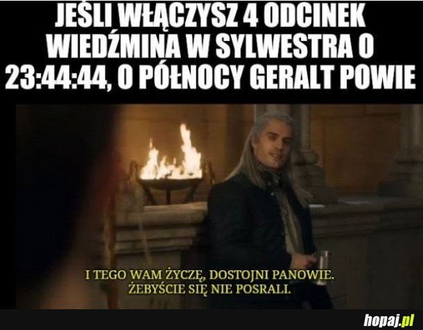 I tego wam życzę