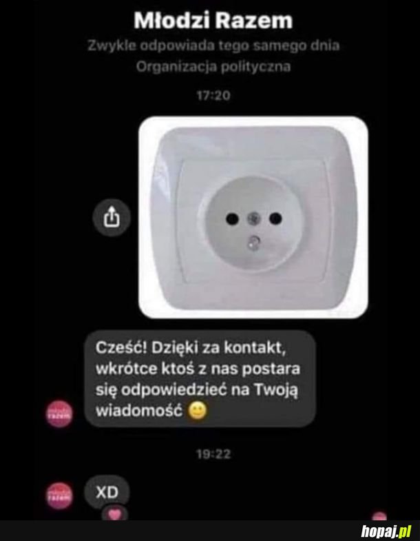Dzięki za kontakt