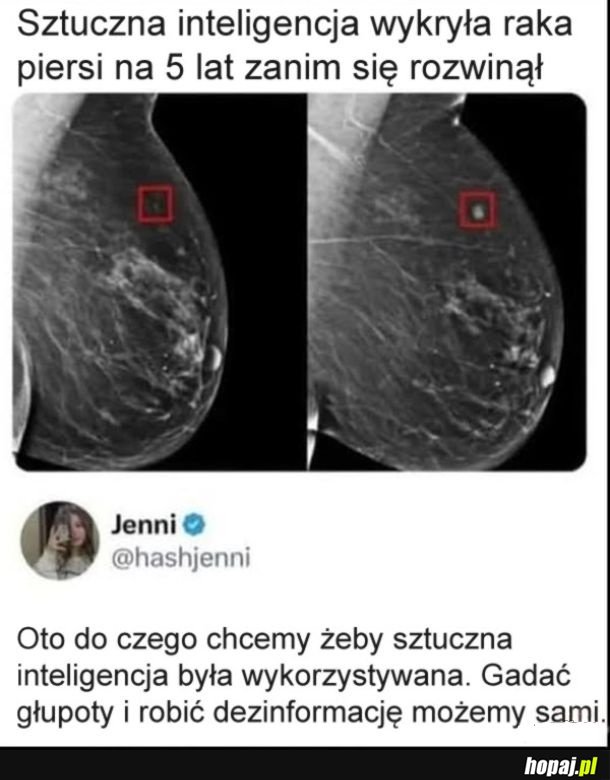 Do tego powinna być wykorzystywana sztuczna inteligencja