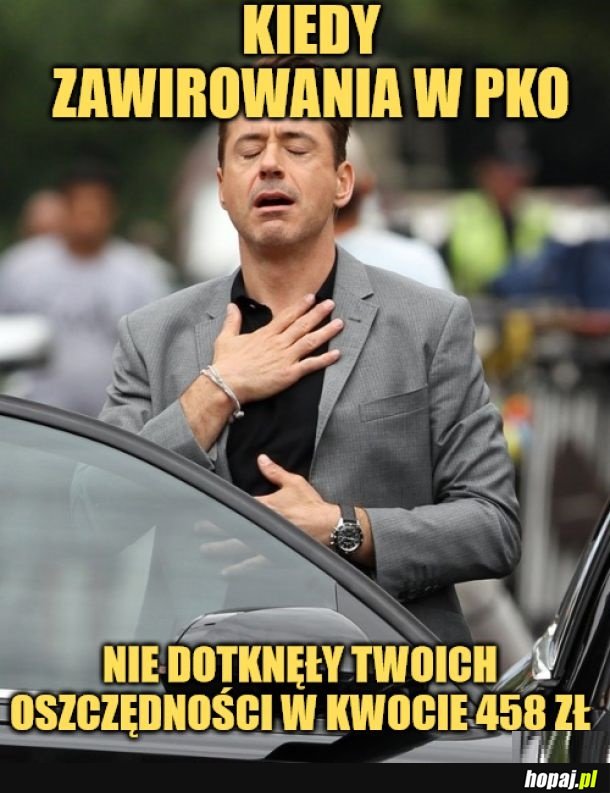 Oszczędności.