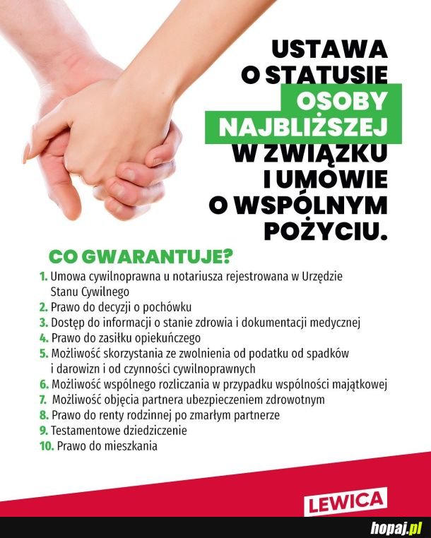 Ustawa o związkach partnerskich